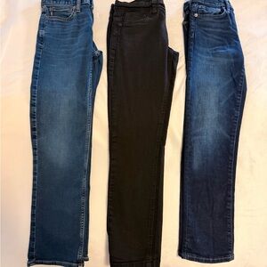Abercrombie & Fitch/Old Navy/Kenneth Cole Kids Jeans in Blue and Black